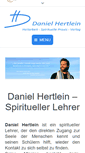 Mobile Screenshot of daniel-hertlein.de